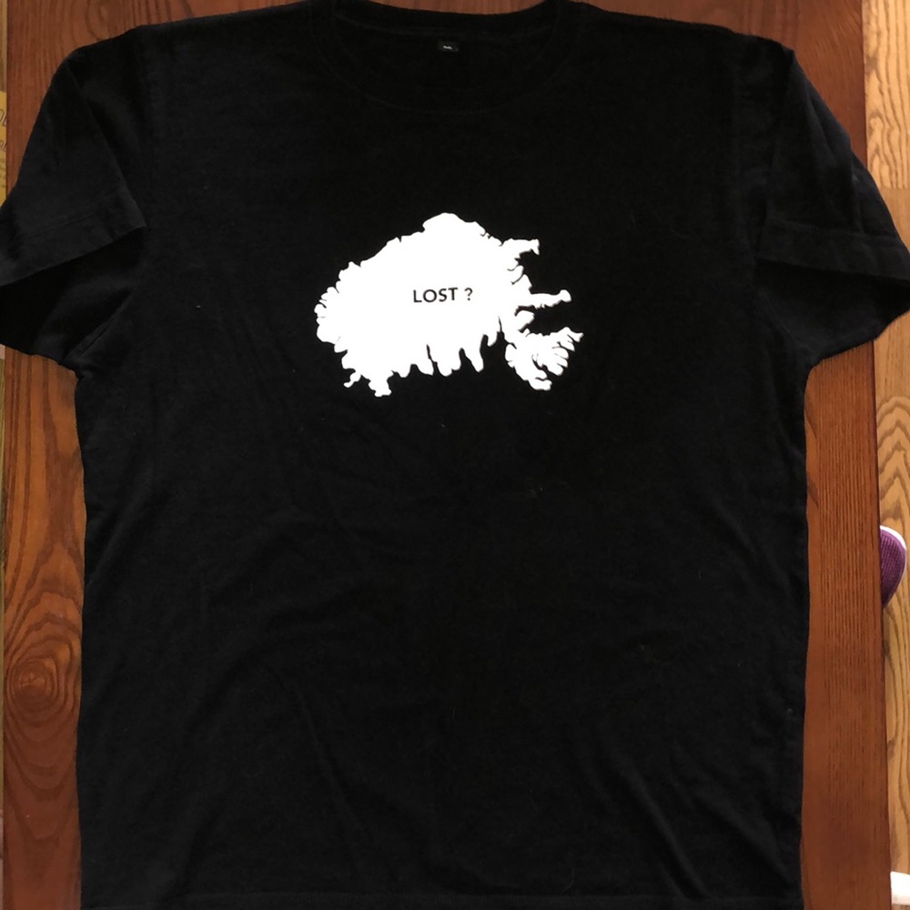 DOGMA Lost in Iceland Medium Black T-shirt
